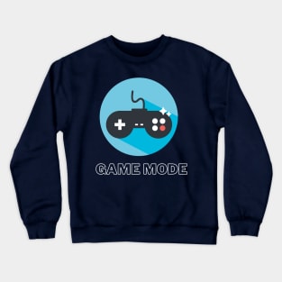 Game Mode, Gaming Controller Crewneck Sweatshirt